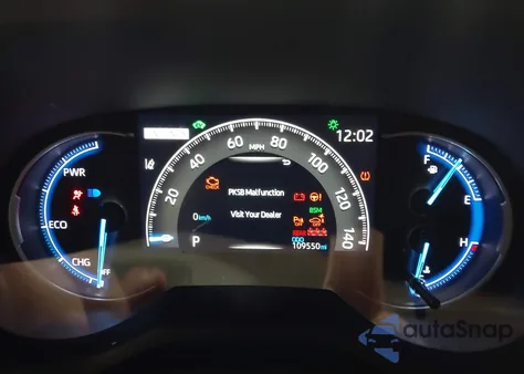 2019 Toyota Rav4 Hybrid Xse z USA, uszkodzony, nr VIN JTMEWRFV1KJ013364